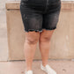 Distressed and Destroyed Denim Shorts