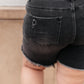 Distressed and Destroyed Denim Shorts