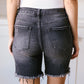 Distressed and Destroyed Denim Shorts