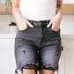 Distressed and Destroyed Denim Shorts