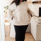 Don't Change Anything Mock Neck Pullover
