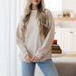 Don't Change Anything Mock Neck Pullover