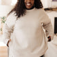 Don't Change Anything Mock Neck Pullover