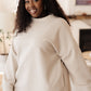 Don't Change Anything Mock Neck Pullover