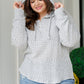 Don't Leave Me Waffle Knit Hoodie