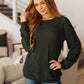 Don't Wiff It Waffle Knit Top