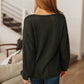 Don't Wiff It Waffle Knit Top