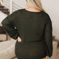 Don't Wiff It Waffle Knit Top