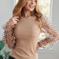 Dots on My Sleeves Blouse