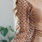 Dots on My Sleeves Blouse