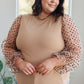 Dots on My Sleeves Blouse