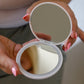 Double Take LED Compact Mirror in White
