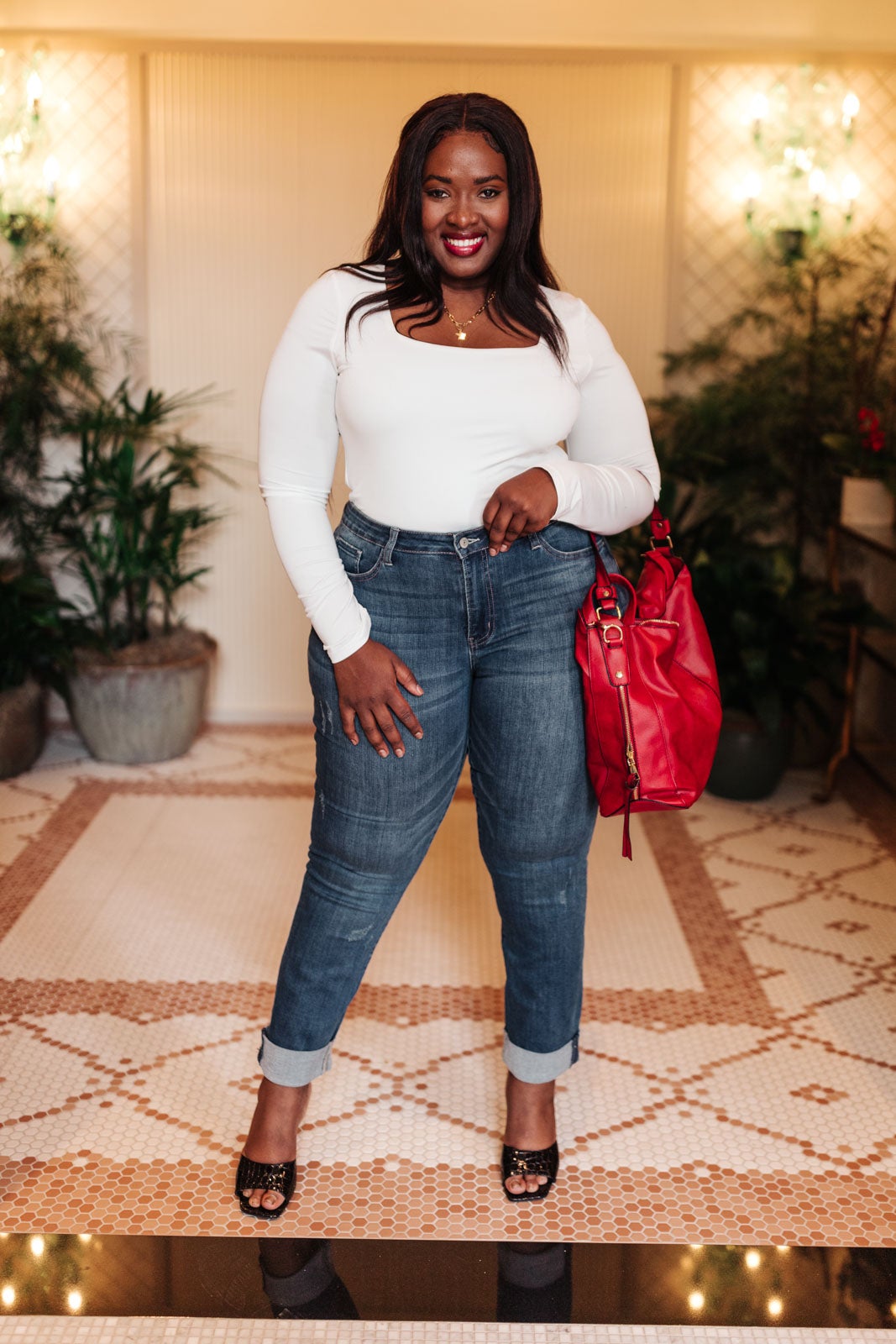 RACK SALE Double Trouble Midrise Boyfriend Jeans - SZ 22W