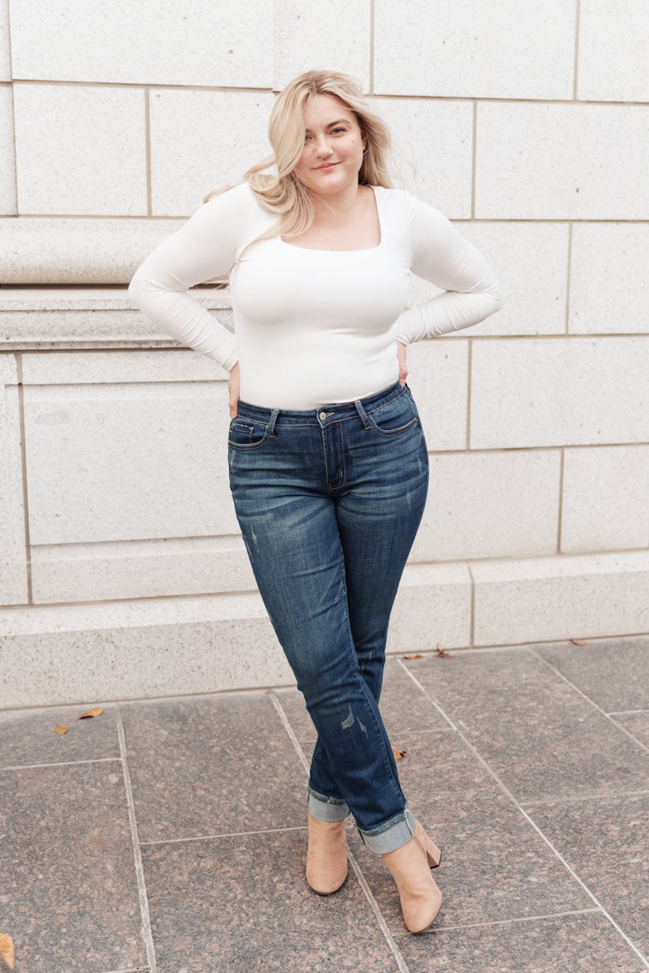 RACK SALE Double Trouble Midrise Boyfriend Jeans - SZ 22W