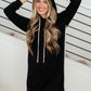 Draw Me Close Hooded Dress