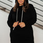 Draw Me Close Hooded Dress