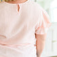 Dreams Come True Ruffle Sleeve Blouse