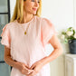 Dreams Come True Ruffle Sleeve Blouse