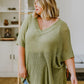 Dress For Success Oversized V-Neck Sweater