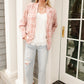 Dressed in Plaid Blazer In Pink