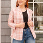 Dressed in Plaid Blazer In Pink