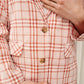 Dressed in Plaid Blazer In Pink