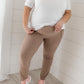 Dressin' Casual Leggings in Taupe