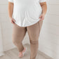 Dressin' Casual Leggings in Taupe