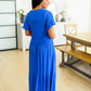 Drift Away Tiered Midi Dress