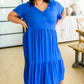 Drift Away Tiered Midi Dress