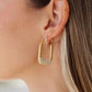 Drop Drop Pearl Accent Earrings