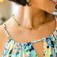 Drops of Turquoise Gold Necklace