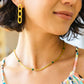 Drops of Turquoise Gold Necklace
