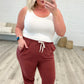 Unconditional Comfort Joggers in Dark Rust