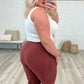 Unconditional Comfort Joggers in Dark Rust