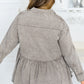 Earl Grey Button Up Long Sleeve Top