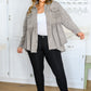 Earl Grey Button Up Long Sleeve Top