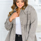 Earl Grey Button Up Long Sleeve Top