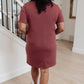 Easy Day Patch Pocket T-Shirt Dress