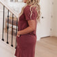 Easy Day Patch Pocket T-Shirt Dress