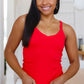 Easy Goes It Ribbed Cami in Ruby Red