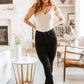 Judy Blue Ebony High Rise Tummy Control Skinny Jeans