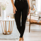 Judy Blue Ebony High Rise Tummy Control Skinny Jeans