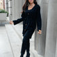 Editor Soft Trench Cardi in Black