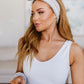 Effortless Days Stretchy Headband & Wristband Set in Gray