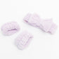 Effortless Days Stretchy Headband & Wristband Set in Lilac