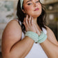 Effortless Days Stretchy Headband & Wristband Set in Sage