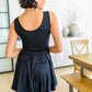 Effortless in Ebony Skort Dress