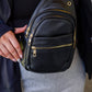 Effortlessly Chic Sling Bag In Black