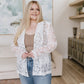 Eloquent and Elevated Lace Blazer